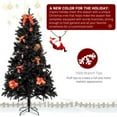 thumbnail image 5 of Immere 6ft 1150 Branches PVC Christmas Tree Black, 5 of 10