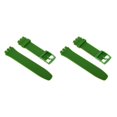 thumbnail image 3 of Baohd Versatile Silicone Watch Bands Watch Straps Replacement Rubber Wrist Band Green 20mm 2Set, 3 of 6