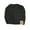 Black, variant on Exclusive Baby Solid Knit Beanie - Beige