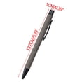 thumbnail image 3 of Fufafayo 2Pcs Three Color Quick Dry Roller Pen, Spring Type Ballpoint Pen, Multi Color Retractable Pen, Students Writing Pen, Office School Supply, 3 of 9
