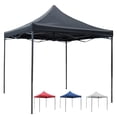 thumbnail image 1 of Carpa Toldo Plegable Reforzado 3x3 Lona Impermeable Acero In, 1 of 8