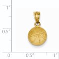 thumbnail image 2 of 14K Yellow Gold Basketball Charm, 2 of 2