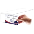 thumbnail image 3 of 4 Pack Shelf Sign Holder Clear Acrylic Display 5" x 3" Label Frame for Product Information Inventory Name and UPC Labels in Shoe Stores Locations Moveable Side Load, 3 of 8