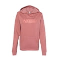 thumbnail image 2 of "The Tube Tone" Dusty Rose Women's Hoodie, 2 of 3