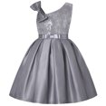 thumbnail image 1 of Robes de Demoiselles d'Honneur pour Filles de 2 à 10 Ans Robe Florale Formelle pour Enfants, 1 of 6