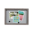thumbnail image 1 of ITY International - Rectangular Frame with Magnets, 14.5" x 9.9" x 1", Gray, 1 of 2
