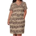 thumbnail image 2 of Bach chachane-vestido holgado de verano para mujer traje de noche con bolsillos a la moda, 2 of 6