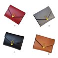 thumbnail image 4 of Guardurnaity Monedero pequeño y elegante para mujer, adecuado para todas las edades, cartera triple, carteras para mujer, monedero pequeño Bolsas de mensajero y de hombro marrón, 4 of 6