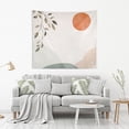 thumbnail image 2 of Yayeee Tapestry Wall Hanging for Bedroom 80" x 60" Living Room Home Wall Art Decor, Art Sun, 2 of 7