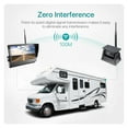 thumbnail image 4 of Solar Energy Wireless Reverse Backup Camera With AHD 9 Inch Rear View DVR Recording Monitor For Camper/Truck/Hitch/Trailer ,Effortless Control, 4 of 7