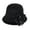 Black, variant on Audhol Winter Bucket Hats for Women Women's Autumn and Winter Flowers Round Top Casual Fisherman's Basin Cap Small Bowler Hat Felt Hats for Women D A