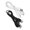 Black and white, variant on 2Pcs Fast Speed Data Sync Wire 1A Charging USB to Type C Cable Power Cord Line for Smartphones and Tablets 100cm