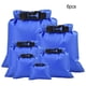 thumbnail image 2 of Greeniant 6 uds. De bolsas impermeables, sacos secos ligeros, embalaje portátil, accesorios de natación, suministros de Rafting para canotaje, Camping, Deportes acuáticos azul zafiro, 2 of 6