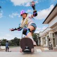 thumbnail image 2 of Sticker Adjustable Color Gradient Bike Kids Toddler Helmet and pads for Kids 3-5-8-14+Boys Girls Child Skateboard Helmet with Knee Pad Elbow Pads Guards,Riding Scooter R, 2 of 8