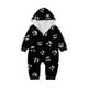 thumbnail image 2 of Family Halloween Pjs Matching Sets Halloween Print Long Sleeve Zippered One Piece Pajama Hooded Jumpsuit Winter Halloween Pjs Family Set, 2 of 4