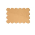 thumbnail image 2 of EGNMCR Home Decor, Room Decor Scalloped Border Fabric Bulletin Board Rectangular Note Board Peel And Stick No Nails Photo Display For Bedroom Office Kitchen Wall Decor Polyester fiber photo board, 2 of 6