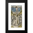 thumbnail image 2 of Circle Of Hans Holbein The Elder 14x24 Black Modern Framed Museum Art Print Titled - Crucifixion of Christ (1500), 2 of 5