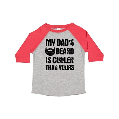 

Inktastic My Dad s Beard is Cooler Than Yours Gift Toddler Boy Girl T-Shirt