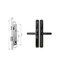 thumbnail image 1 of Tuya App Waterproof Smart Door Lock Aluminum Biometric Lock Fingerprint Door Handle Digital Keyless Lock For Glass Sliding ,More Secure, 1 of 7