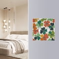 thumbnail image 4 of Yayeee Toggle Light Switch Wall Plate 3-Gang 6.37"x4.48" Decorative Outlet Cover, White Clover Pattern, 4 of 7