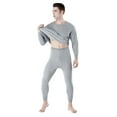 thumbnail image 2 of Thermal Underwear for Men Light Weight Long Johns Base Layer Set, 2 of 4