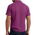 thumbnail image 4 of Short Sleeve Shirts for Men Button Up Casual Lightweight Pocket T Shirts Collared Vacation Beach Shirt Summer Tops, M, 4 of 8