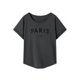 thumbnail image 1 of Camiseta de mujer Ropa deportiva de verano Camiseta con cuello redondo para viajes, trabajo, oficina, uso diario SG, 1 of 7