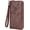 Coffee, variant on Womens Wallet RFID Wallet Women with Passport Holder Butterfly Vegan Leather Multi Card Slots Wallets Large Capacity Wristlet Travel Purse for Women (Brown)