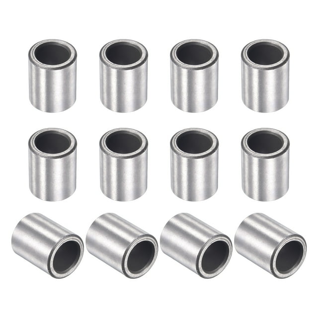 Unique Bargains 12x18x22mm Douille Roulements Fritté Fer Douille Auto-Lubrifiant 12 Pack