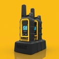thumbnail image 2 of DEWALT Heavy-Duty 1-Watt FRS Walkie-Talkie Pair, Yellow and Black, DXFRS300, DXFRS300, 2 of 7