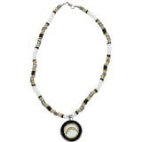 San Diego Chargers Shell Necklace, 18-Inch, White by Simran