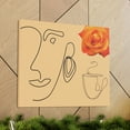 thumbnail image 3 of TSmartArt @ Walmart. Rose Tea II. Ready-to-Hang Canvas Gallery Wrap, 3 of 6