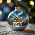 thumbnail image 4 of Rapeiae Natural Wonders Series Christmas Ball Flat Acrylic Pendant, 4 of 5