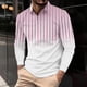 thumbnail image 1 of Blusa y camisa de manga larga con cuello vuelto para hombre, informal, con cuello vuelto, estampado, para fitness, deportiva, de manga larga, de poliéster, 1 of 5
