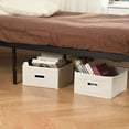thumbnail image 3 of Metal single bed (excluding mattress, 197*99 cm),Negro,Cama Individual, 3 of 3