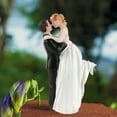 thumbnail image 7 of BinKFF Modern Wedding Cake Toppers Bride and Groom Handmade Figurine for Decoration, Rustic Cake Topper for Wedding, Funny Couple Statue Desk Decoration, 5.5 inchs, 7 of 7