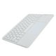 thumbnail image 4 of Teclado inalámbrico Bluetooth táctil multifunción, accesorio externo para computadora, tapa cuadrada de 10 pulgadas (blanco), 4 of 12