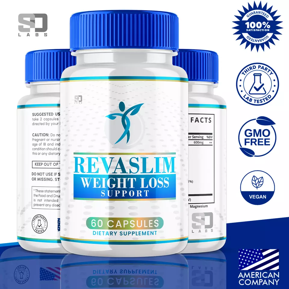 Revaslim - Weight Loss Support Supplement Natural Formula (2 Pack)