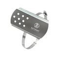 thumbnail image 4 of Protector de Calor Shamjiam para Motocicleta Envoltura de Tubo de Aleación de Aluminio Plata, 4 of 8