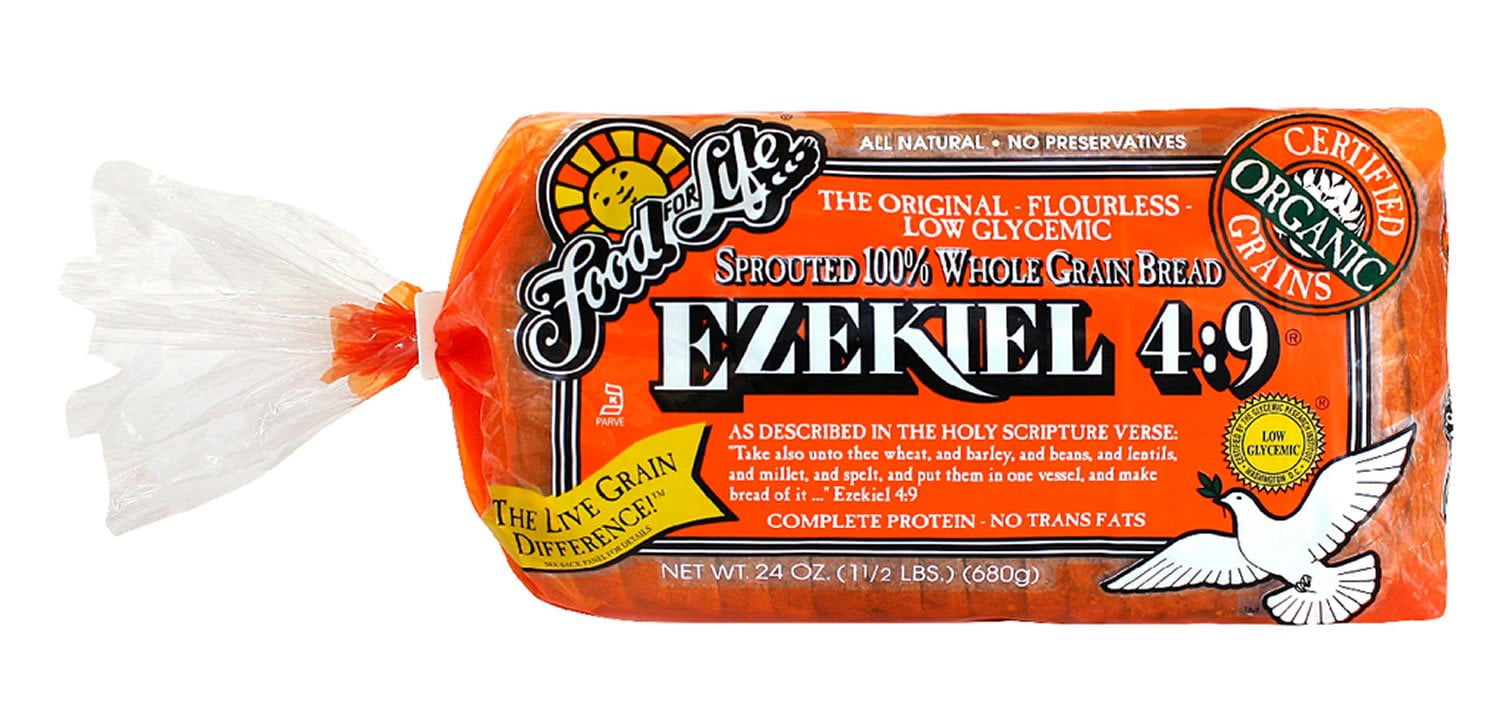 (6 Pack)Food For Life Ezekiel 4:9 Sprouted Grain Bread, 24 ...