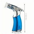 thumbnail image 3 of Taicans Adjustable Blue Flame Torch Lighter - Windproof Design,4 Flame Settings,Sturdy Metal Construction (5.9x4.1x1.6in) for Cigar,Candle,Outdoor,Camping & BBQ, 3 of 7