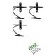 thumbnail image 1 of Mando a distancia universal compatible con todos los televisores inteligentes Samsung TV 292D, con botones, 1 of 1