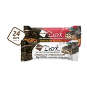 NuGo Dark Variety - Chocolate Pretzel 12 bars  & Chocolate Chocolate Chip 12 bars, Vegan, 200 Calorie, Gluten Free, 24 count
