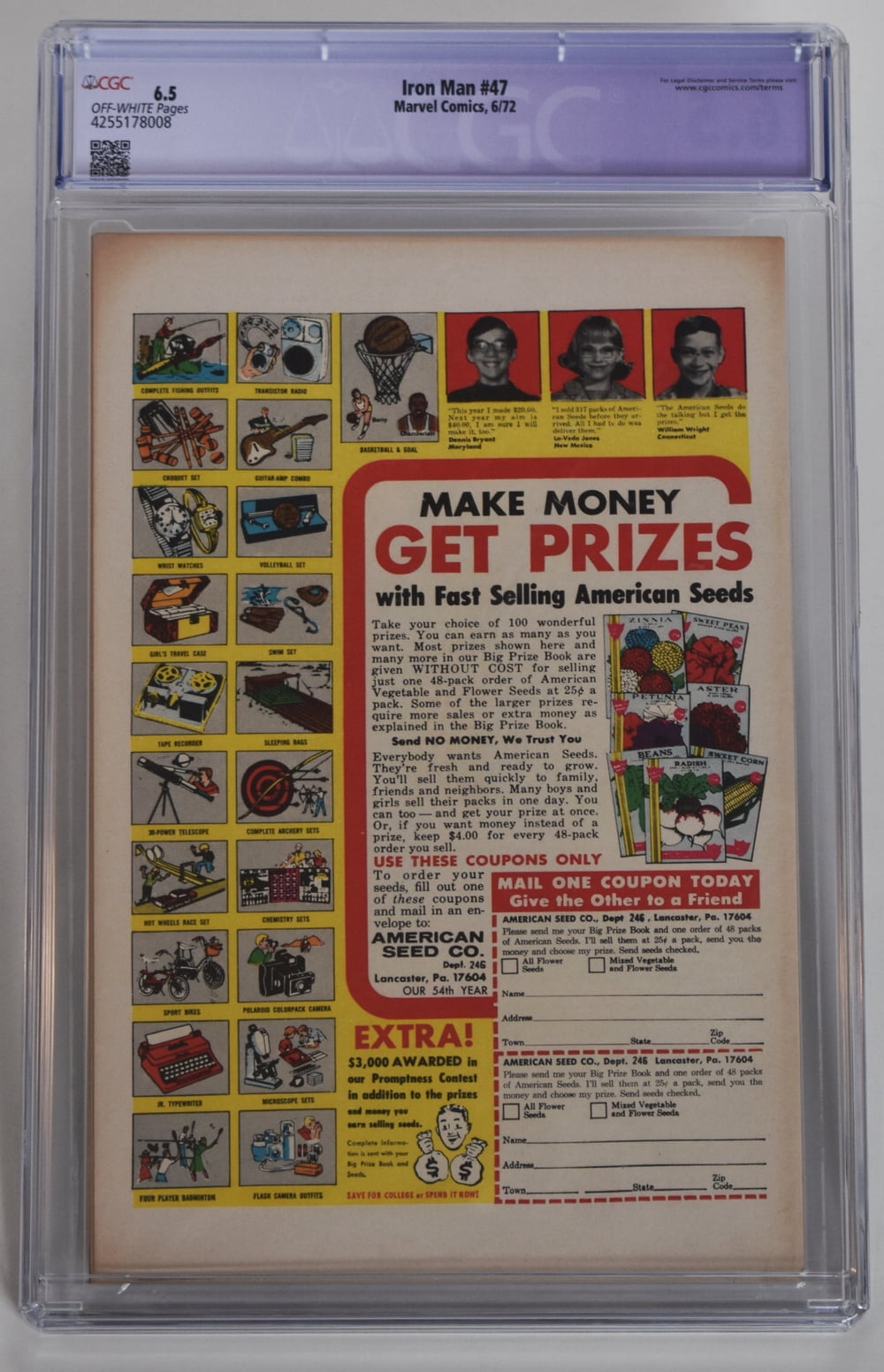 Iron Man #47 - CGC 6.5 Comic Book