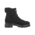 thumbnail image 3 of Lauren Ralph Lauren Womens Carlee Leather Pull On Combat & Lace-up Boots, 3 of 3
