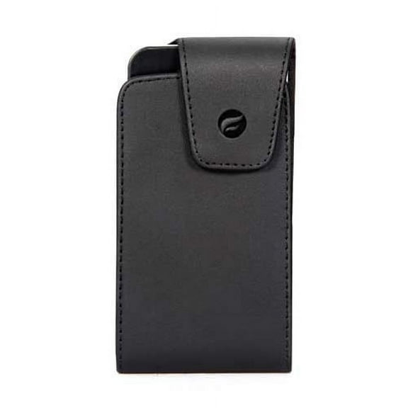 Leather Case Belt Clip for Google Pixel 4a Phones - Swivel Holster Vertical Cover Pouch Carry