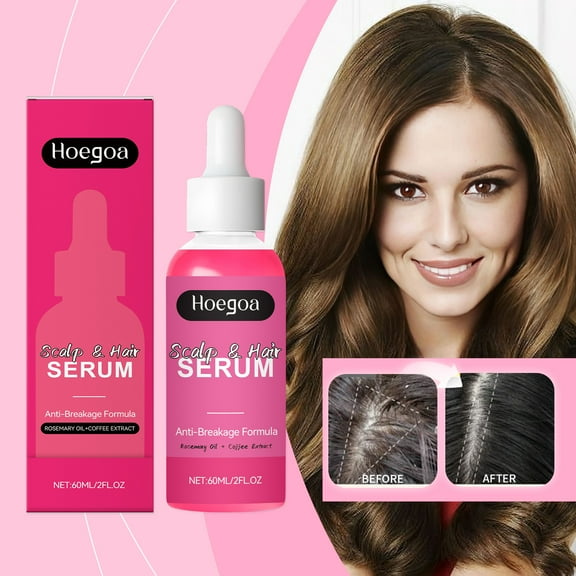 Hair Repair Serum - Hair Serum Oil for Frizz Control Adds Shine and Smooths Split Ends Scalp Nourishment,2 ft oz