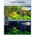thumbnail image 4 of 33W Aquarium LED Light for 48 to 54 Inch Fish Tanks Extendable Fish Tank Light with Full Spectrum Brilliant White Blue Red Lights with Daytime & Night Modes and Adjustable Brightness, 4 of 5