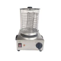 Commercial Hot Dog Warmer Bun Toaster Food Egg Rolls Steamer Sausage Grilling Machine with Temperature Control 110V