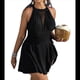 thumbnail image 2 of Traje de Baño de Talla Grande con Control de Abdomen, Estilo Vintage, Clásico, Transpirable, para Mujer. Negro L, 2 of 9